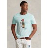 POLO RALPH LAUREN - Polo Bear - Island Aqua Tie-dye T-Shirt