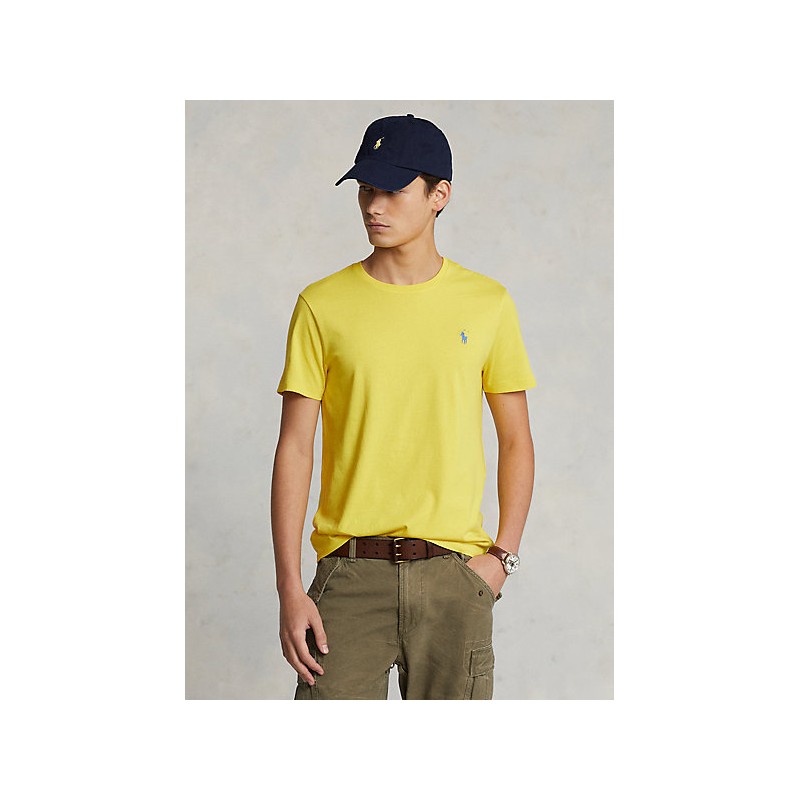 POLO RALPH LAUREN - T-shirt Custom Slim-Fit - Empire Yellow