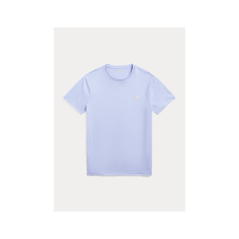POLO RALPH LAUREN - T-shirt Custom Slim-Fit - Lilla