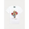 POLO RALPH LAUREN - T-shirt Polo Bear in jersey - Bianco