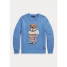 POLO RALPH LAUREN - Cotton Sweater Polo Bear - Royal