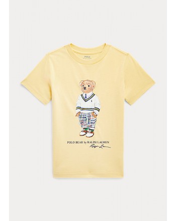 POLO RALPH LAUREN - Polo Bear jersey t-shirt - Yellow