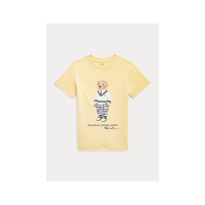 POLO RALPH LAUREN - Polo Bear jersey t-shirt - Yellow