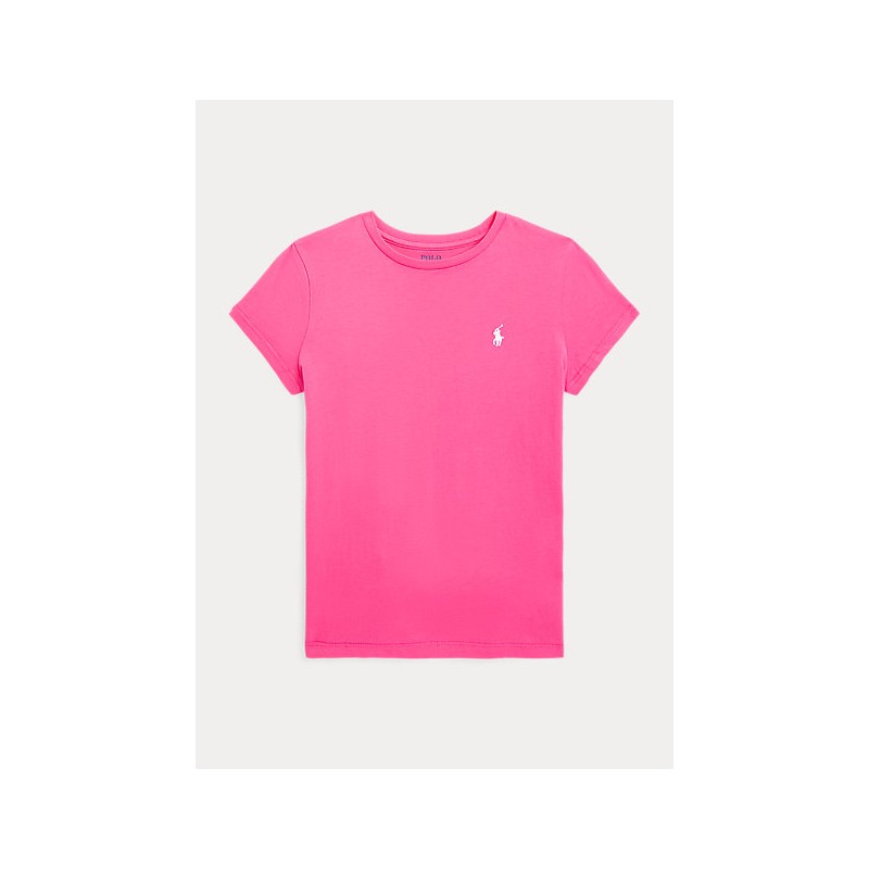 POLO RALPH LAUREN - Jersey crewneck t-shirt - Desert Pink