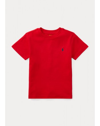 POLO RALPH LAUREN - Maglietta girocollo in jersey - Red