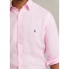 POLO RALPH LAUREN - Slim-Fit linen shirt - Carmel Pink