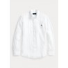 POLO RALPH LAUREN - Camicia in lino Slim-Fit - Bianco