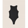 HINNOMINATE - Bielastic Bodysuit with Tear HNW675 - Black