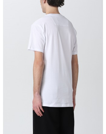 PHILIPP PLEIN - Logo cotton T-shirt - White