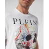 PHILIPP PLEIN - T-Shirt Skull con logo - BIANCO