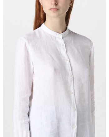 FAY - Linen Shirt - White