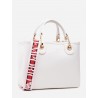 EMPORIO ARMANI - MYEA Leather Bag Y3D166 - White/Cuoio