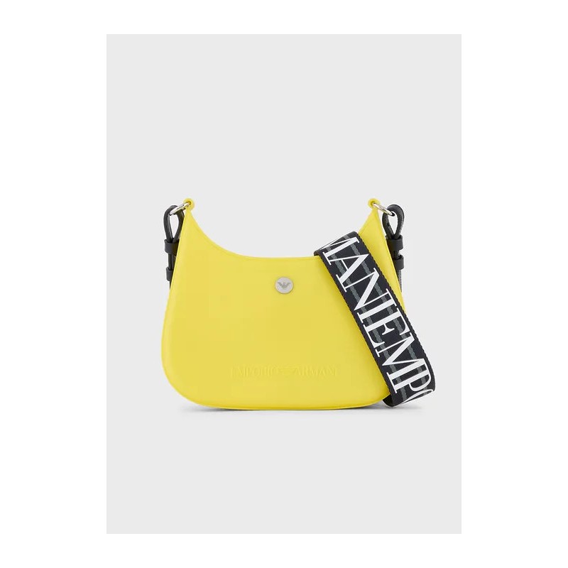 EMPORIO ARMANI - PVC Bag - Yellow/Navy