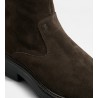 TOD'S - Suede Ankle Boot MOD. XXM61K0HM10RE0S800 - Dark brown