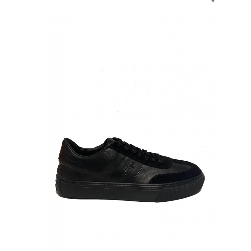 TOD'S - Leather sneakers XXM03E0GC50BKB9999 - Black