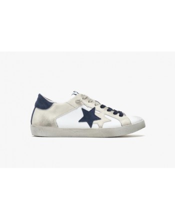 2 STAR  - Sneakers Low100 - Ghiaccio/Blu