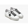 2 STARS - Hs Leather Sneakers - White/Zebra/Black
