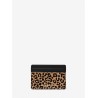 MICHAEL by MICHAEL KORS - Leather Credit Card Holder  - Black Multi