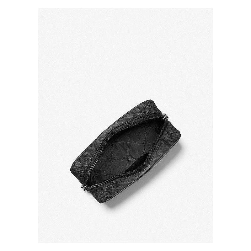 MICHAEL KORS - Brooklyn Nylon Clutch with Zip 33F2LBKM3U - Black