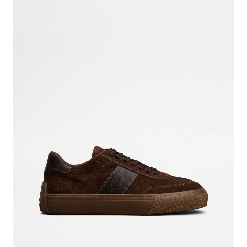 TOD'S - Sneakers Tod's in Pelle Scamosciata - Marrone