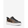 MICHAEL BY MICHAEL KORS - LACEUP Leopard Patterned Sneakers - Black