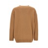 MAX MARA -FIDO Wool and Cashmere Knit - Camel