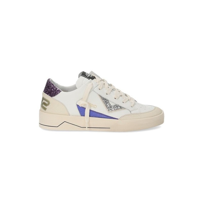 4B12 - Sneakers KYLE-D841 - White/Purple