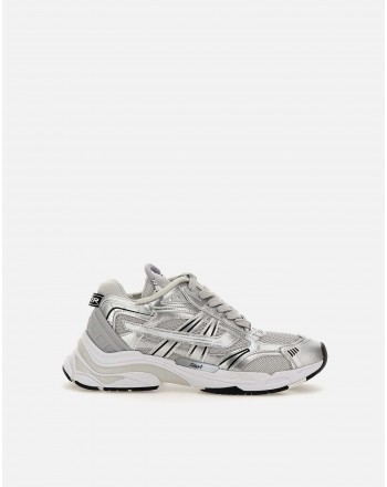 ASH - Sneakers RACE Rubber - Silver /Silver/Pearl