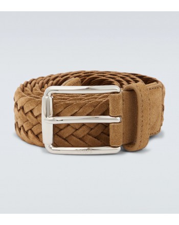 TOD'S . Suede Belt - Stone