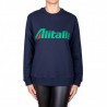 ALBERTA FERRETTI - ALITALIA sweatshirt - Dark blue