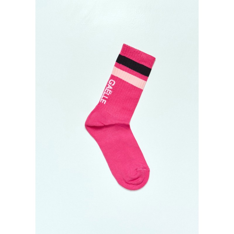 GAELLE - Cotton Socks  GBADP4961-V5 - Fuchsia