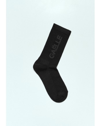 GAELLE - Cotton Socks - Black