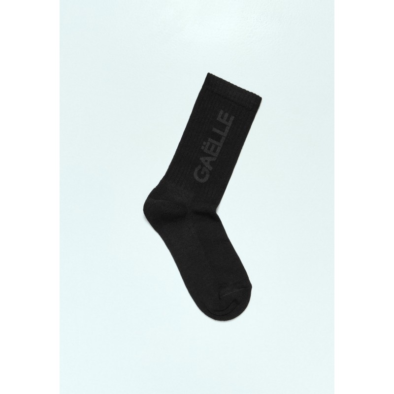GAELLE - Cotton Socks - Black