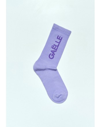 GAELLE - Cotton Socks - Purple