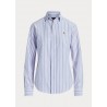 POLO RALPH LAUREN - Oxford Classic-Fit striped shirt - Harbor Island Blue/White