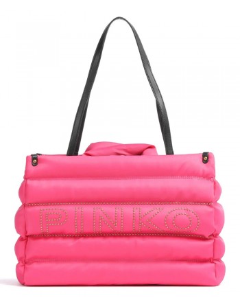 PINKO - SHOPPER RECYCLED Bag - Pink
