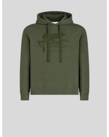 ETRO - Cotton hoodie - Green