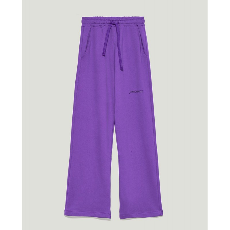 HINNOMINATE - Pantalone A Palazzo - Purple