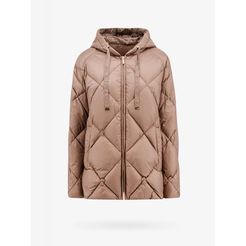 MAX MARA THE CUBE - TREMME Padded Down Jacket - Pale Camel