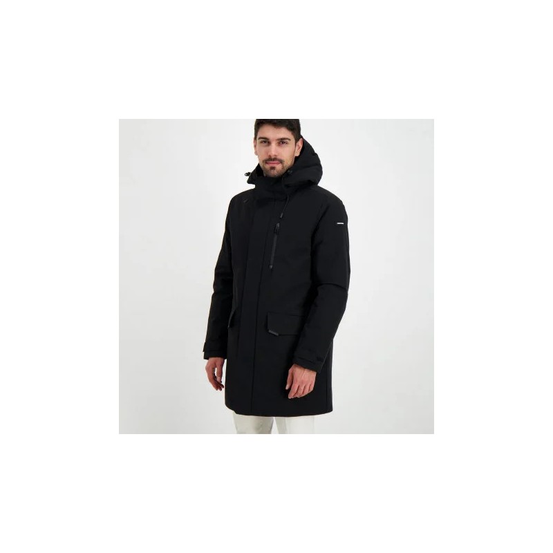 FREEDOMDAY - new ruben hooded coat - Black