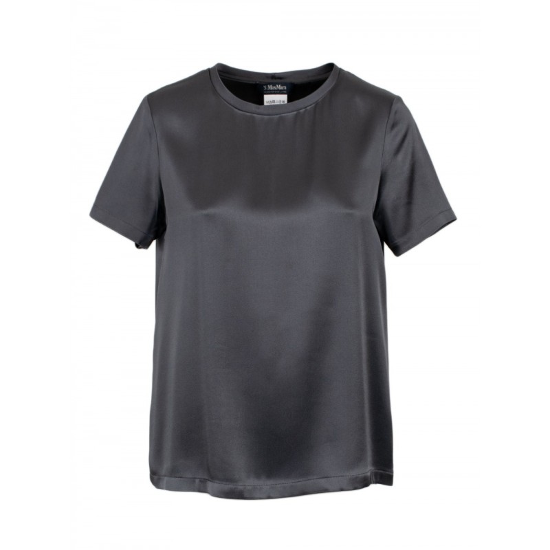 S MAX MARA - REBECCA Roundneck Blouse - Abyss