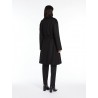 MAX MARA STUDIO - TIGRE Wool Nightie Styled Coat - Black