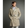 FAY - Padded Trenchcoat - Taupe