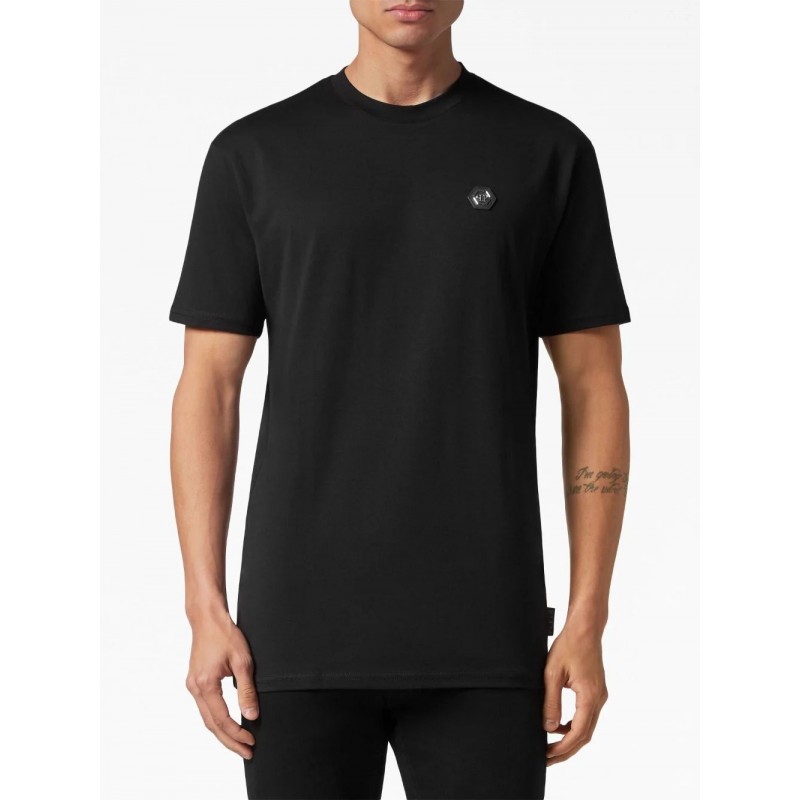 PHILIPP PLEIN - Cotton T-Shirt - Black