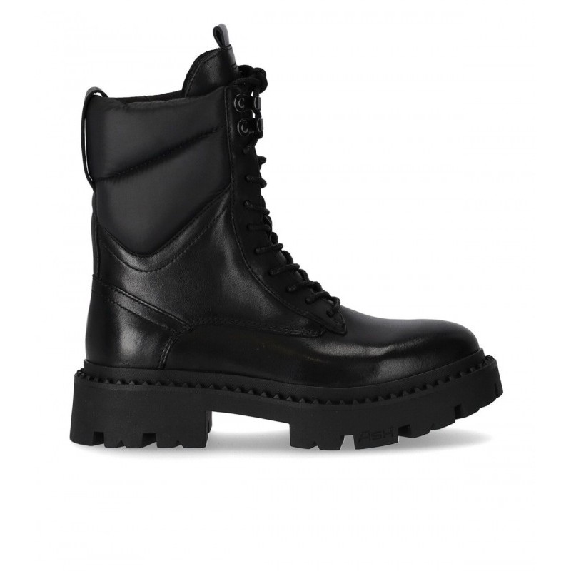 ASH - GOTTA01 Boots - Black/Shiny/Puffy Black