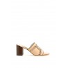 TOD'S - Leather Perforated Sabot - Primer Rose