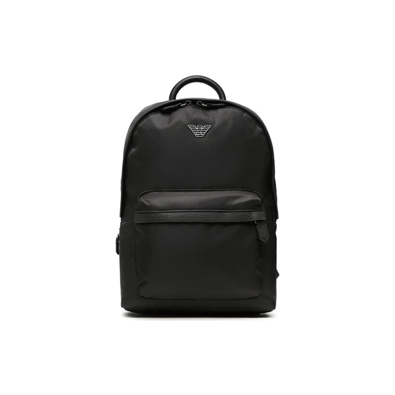 EMPORIO ARMANI - Recycled Nylon Backpack - Black