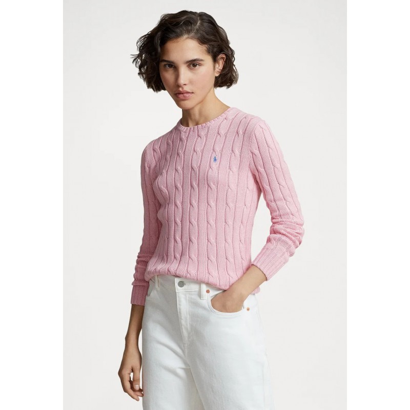 POLO RALPH LAUREN - Cotton Beaded Knit - Carmel Pink