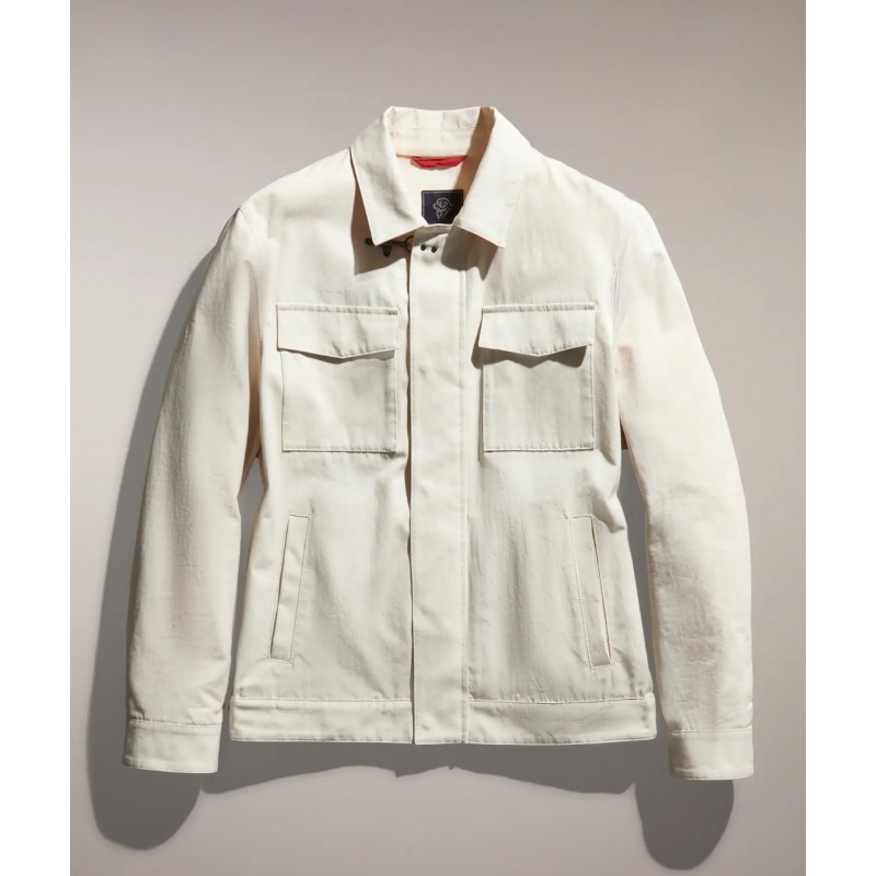 FAY - Trunk Jacket - Wool White