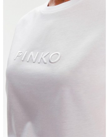 PINKO - START Cotton T-Shirt - White